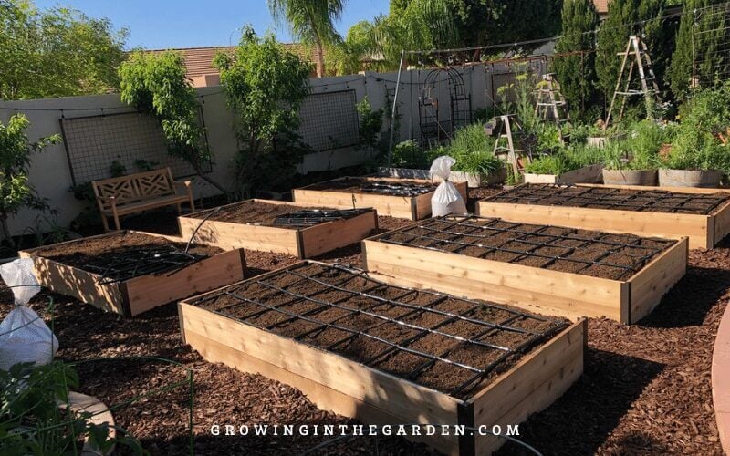 Raised Bed Garden design tips: How to design a raised bed garden #raisedbeds #gardendesign