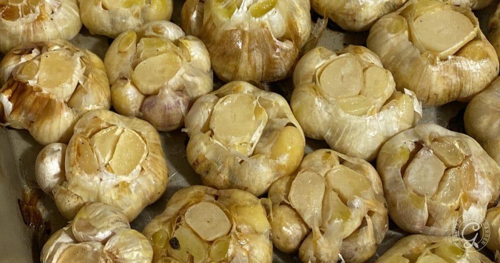 How to Make and Freeze Roasted Garlic