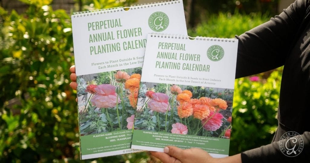 Perpetual Annual Flower Calendar