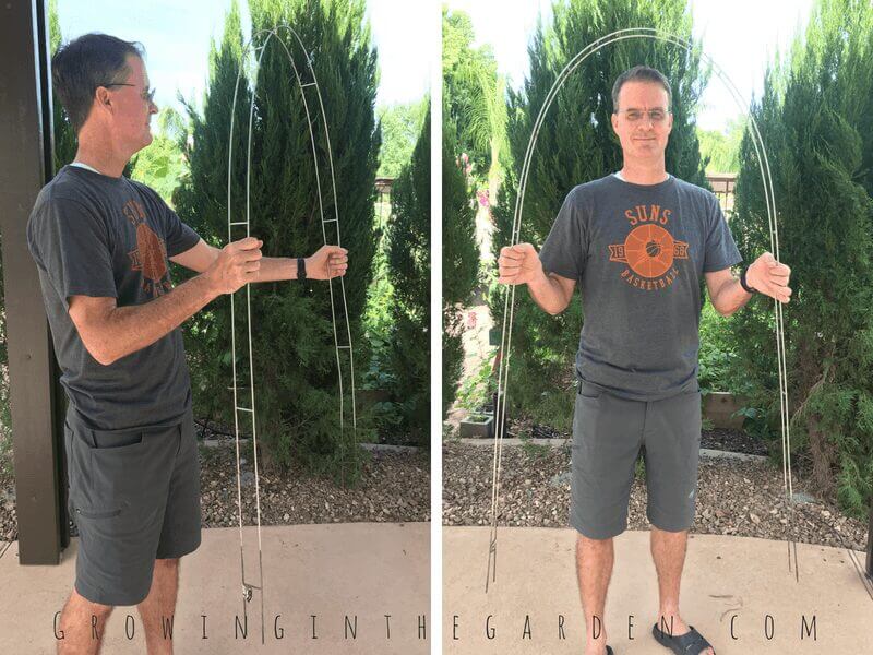 The Easiest Way to Add Vertical Space to Your Garden #verticalgardening #gardenhack #gardening