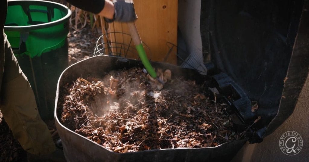 Turning Compost
