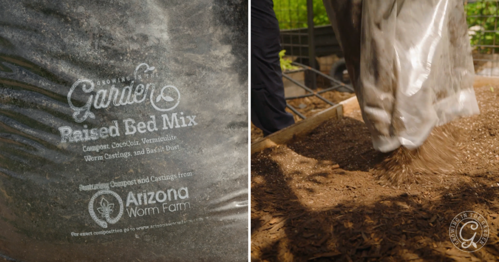 Growing in the Garden Raised Bed Mix